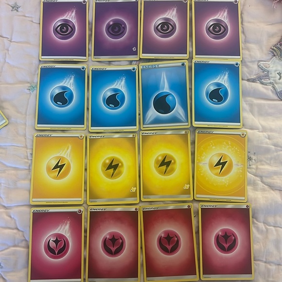 Lot of Pokeman Energy Cards - 16 Energy Cards PERFECT CONDITION - Picture 1 of 3